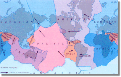 Plate Tectonics Map Picture